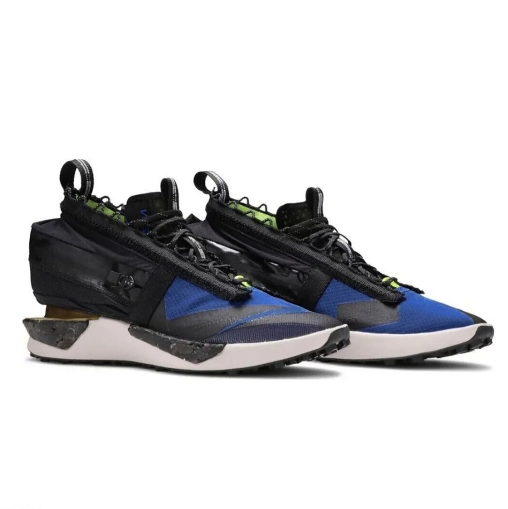 Nike Drifter Gator ISPA Womens Size 5.5 Running Black Blue Shoes Water Resistant